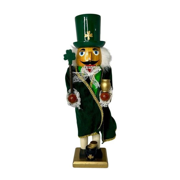 2006 IRISH NUTCRACKER ST PATTY DAY NUTCRACKER GREAT FOR HOME DECOR OR IRISH PUBS - Picture 1 of 4